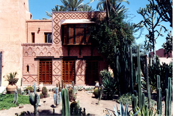 Cactus dans le Jardin Majorelle